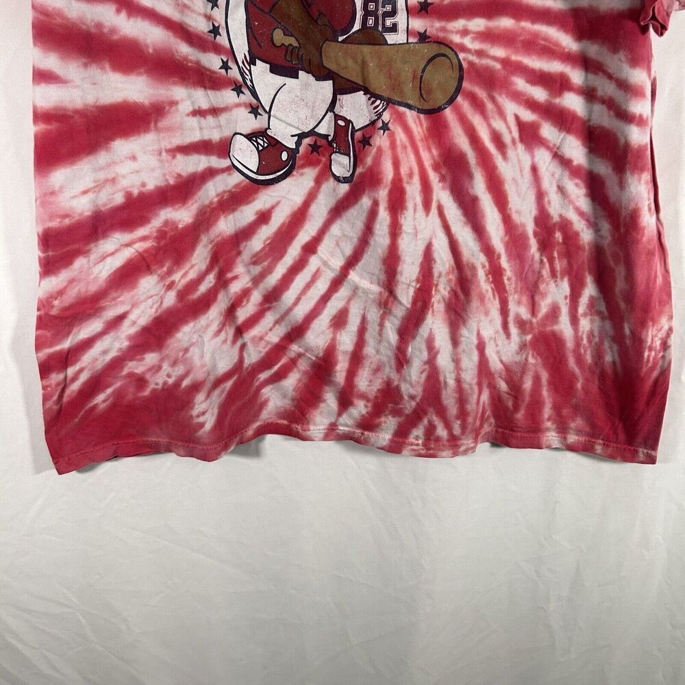 Bucees T Shirt Unisex XL Red Tie Dye Short Sleeve Crew Neck 100% Cotton - Picture 3 of 8